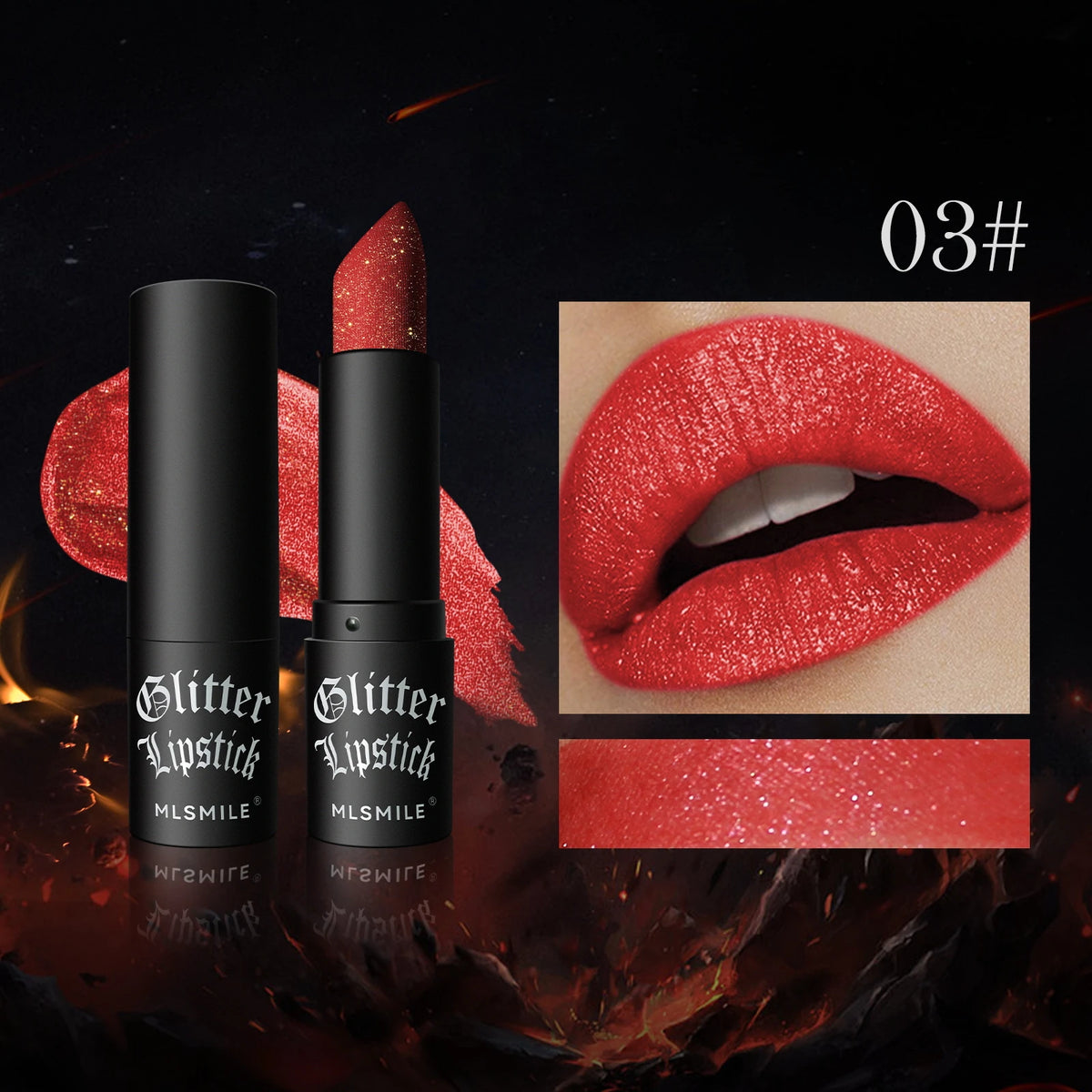 OREADEX Matte Shimmer Lipstick – Long-Lasting Pigmented Lip Color