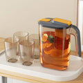 2.6L Plastic Teapot Cold Water Pitcher & Cup Set for Parties
