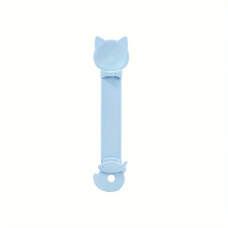 Easy-Squeeze Cat Treat Dispenser – Long Handle Lickable Feeder