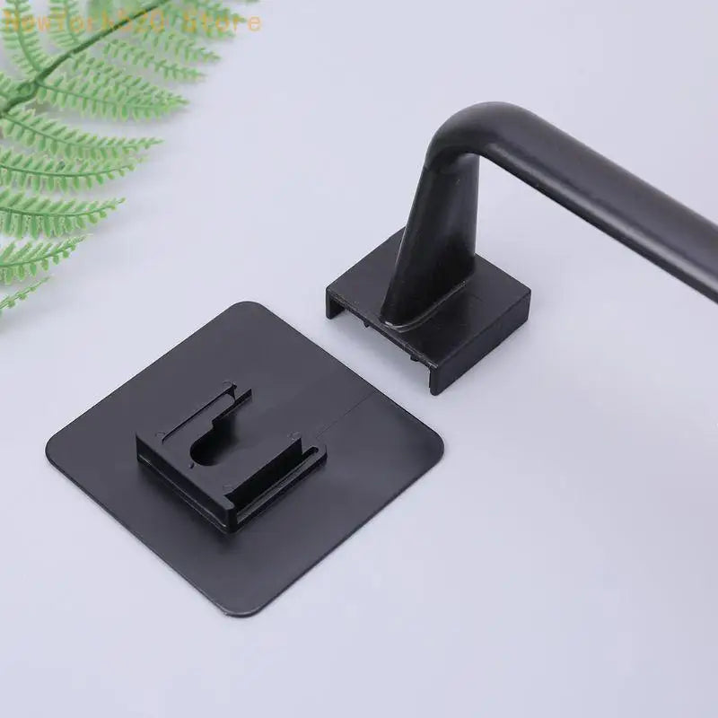 No-Drill Adhesive Wall Mount Towel Bar & Roll Holder