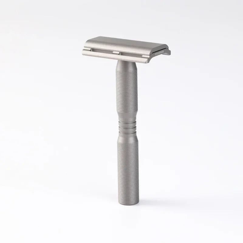 YAQI Ghost Titanium Safety Razor – Lightweight Men's Shaver