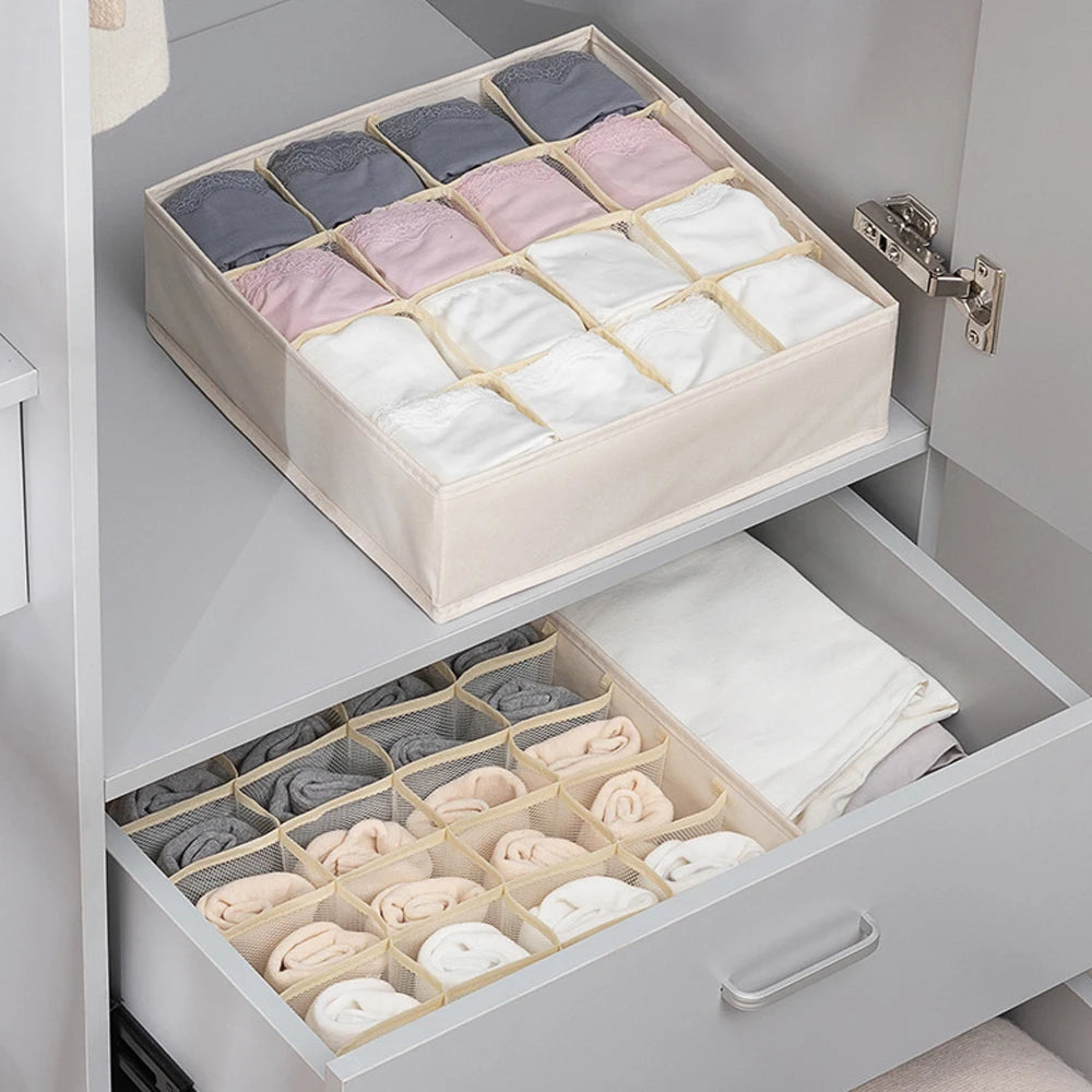 Underwear Organizer Storage Box – Drawer & Wardrobe Divider