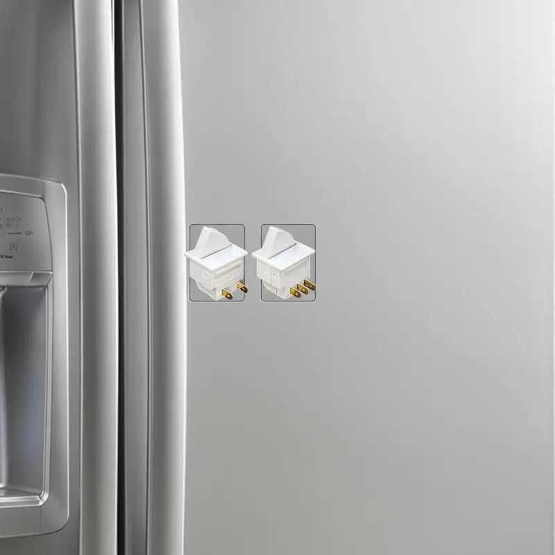 Universal Refrigerator Door Light Switch 2/3 Pin 250V Replacement