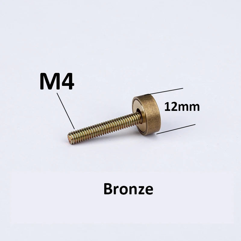8-Pack Brass Decorative Screw Caps – Antique Copper Mirror Fix