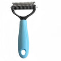 Pet Dematting Comb – 17-Tooth Grooming Brush for Dogs & Cats