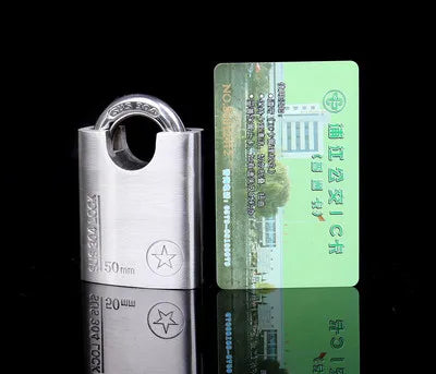 Stainless Steel Waterproof Padlock 40mm 50mm 60mm – Anti-Tamper