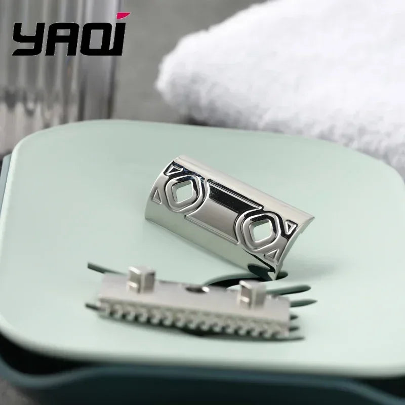 YAQI Harlequin 316 Stainless Steel Safety Razor Head 0.90mm