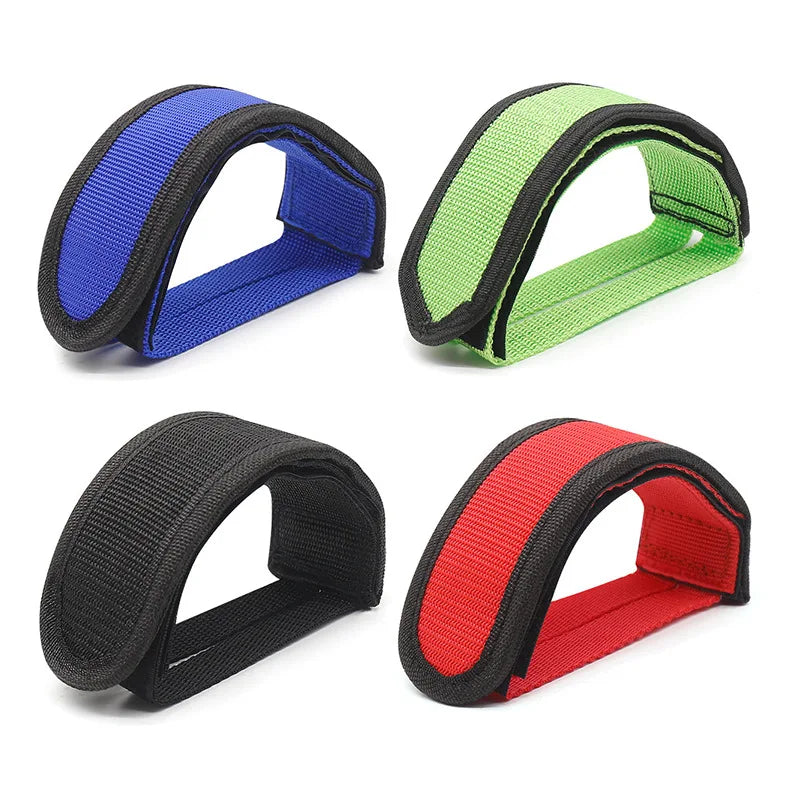 VIBE Anti-Slip Bicycle Pedal Straps & Covers | Secure Grip