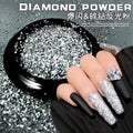 Crystal Broken Diamond Nail Glitter Powder – High Gloss Sparkle