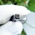 Cute Jiyan Pattern Steel Ring – Customizable Stainless Steel