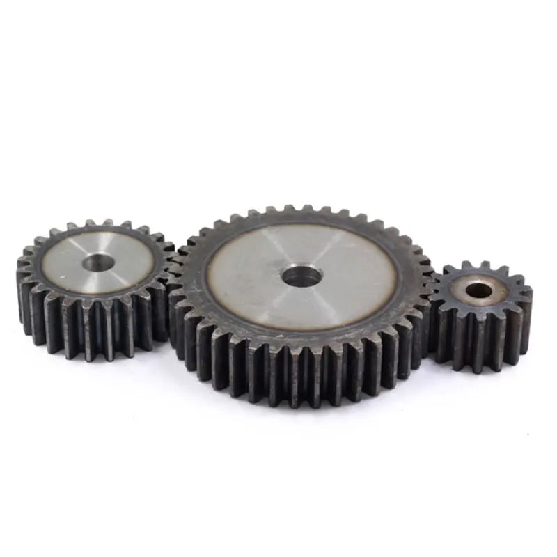 1.5M SC45 Carbon Steel Spur Gear 56T–66T High-Frequency Quenched