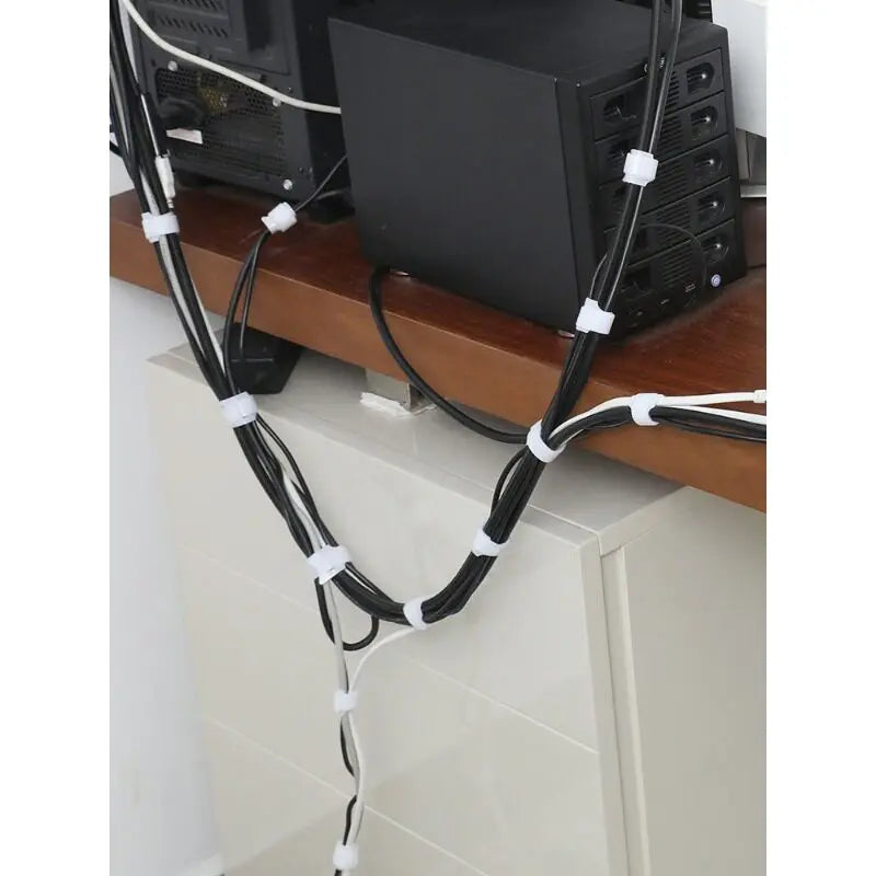 Multicolor Reusable Hook & Loop Cable Ties | Wire Organizer