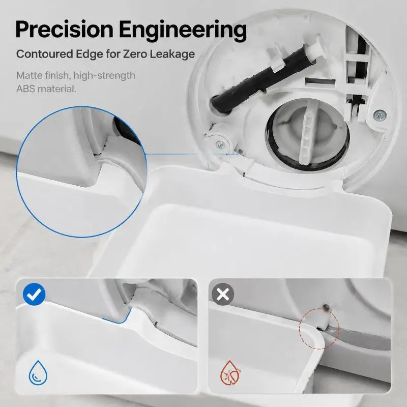3D Printed Washing Machine Drain Water Collection Tray – PLA