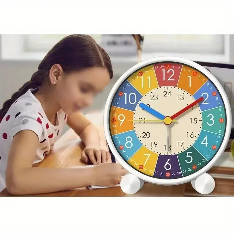 Kids Cartoon Analog Desktop Alarm Clock – Bedroom & Desk