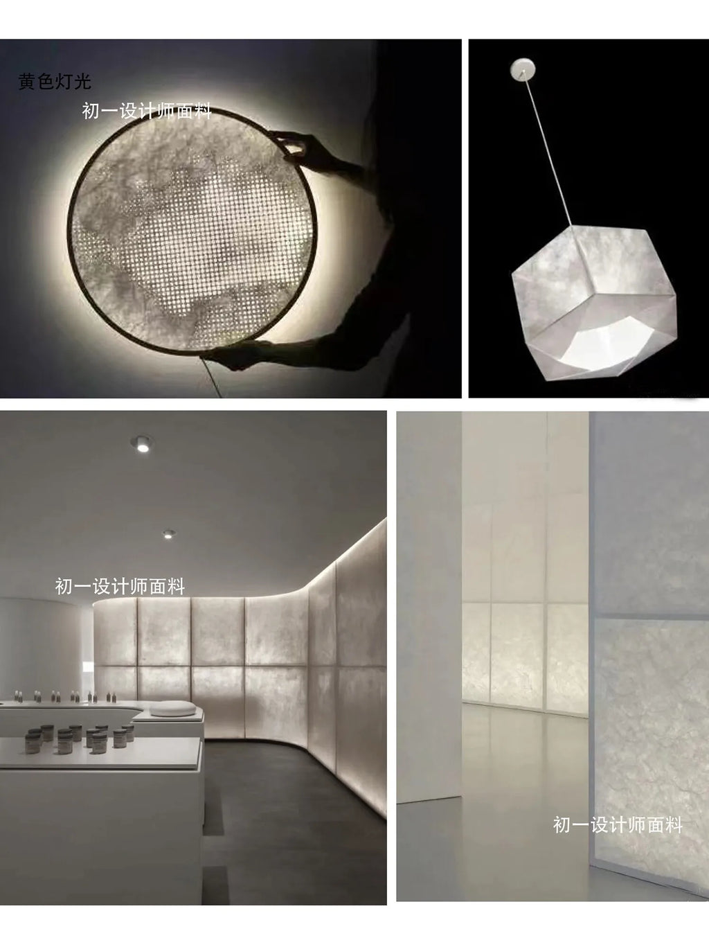 Waterproof Light Box Fabric – Transparent Acrylic Wall Decor