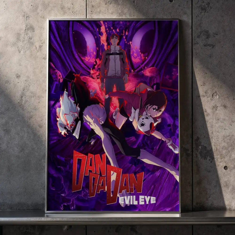 DanDaDan Anime Self-Adhesive Waterproof Poster | Wall Art Decor