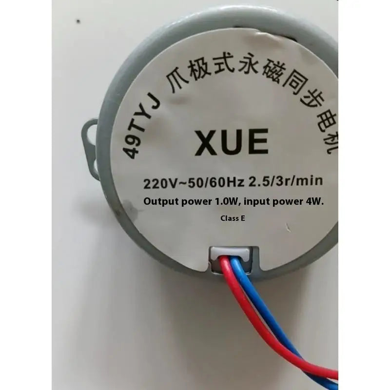 49TYJ 220V 4W Synchronous Motor for Oscillating Fan Repair