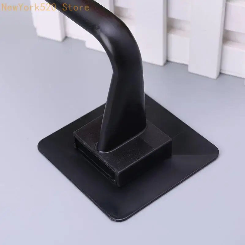 No-Drill Adhesive Wall Mount Towel Bar & Roll Holder