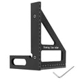 Carpenter Square Woodworking Protractor 3D Multi-Angle Ruler