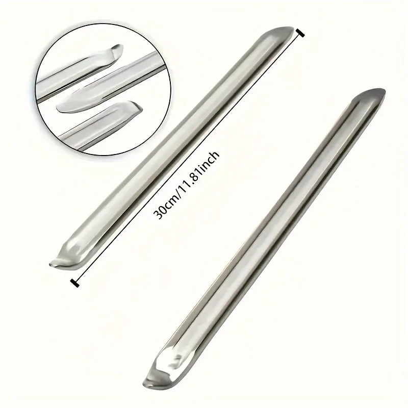 Steel Tire Lever Tool – Anti-Rust Bicycle & Motorcycle Repair