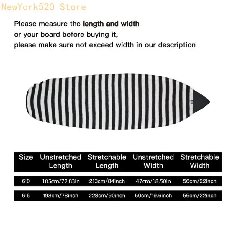 Quick-Dry Stretch Surfboard Sock Bag – UV & Scratch Protection