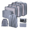 8-Piece Travel Packing Cubes Set – Suitcase Organizer Bags
