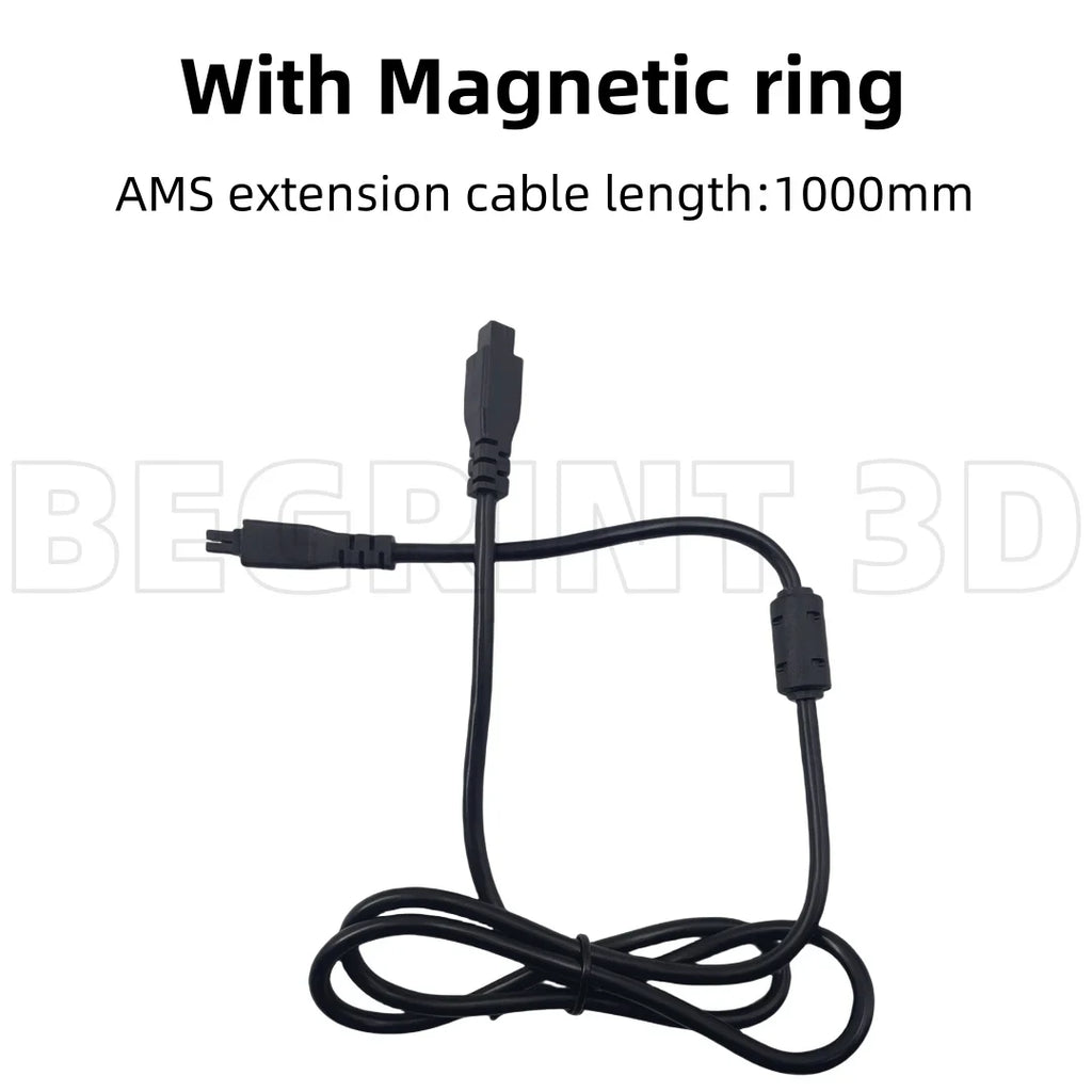 Bambu Lab AMS Lite 1M 4-Pin Extension Cable – A1/A1 Mini