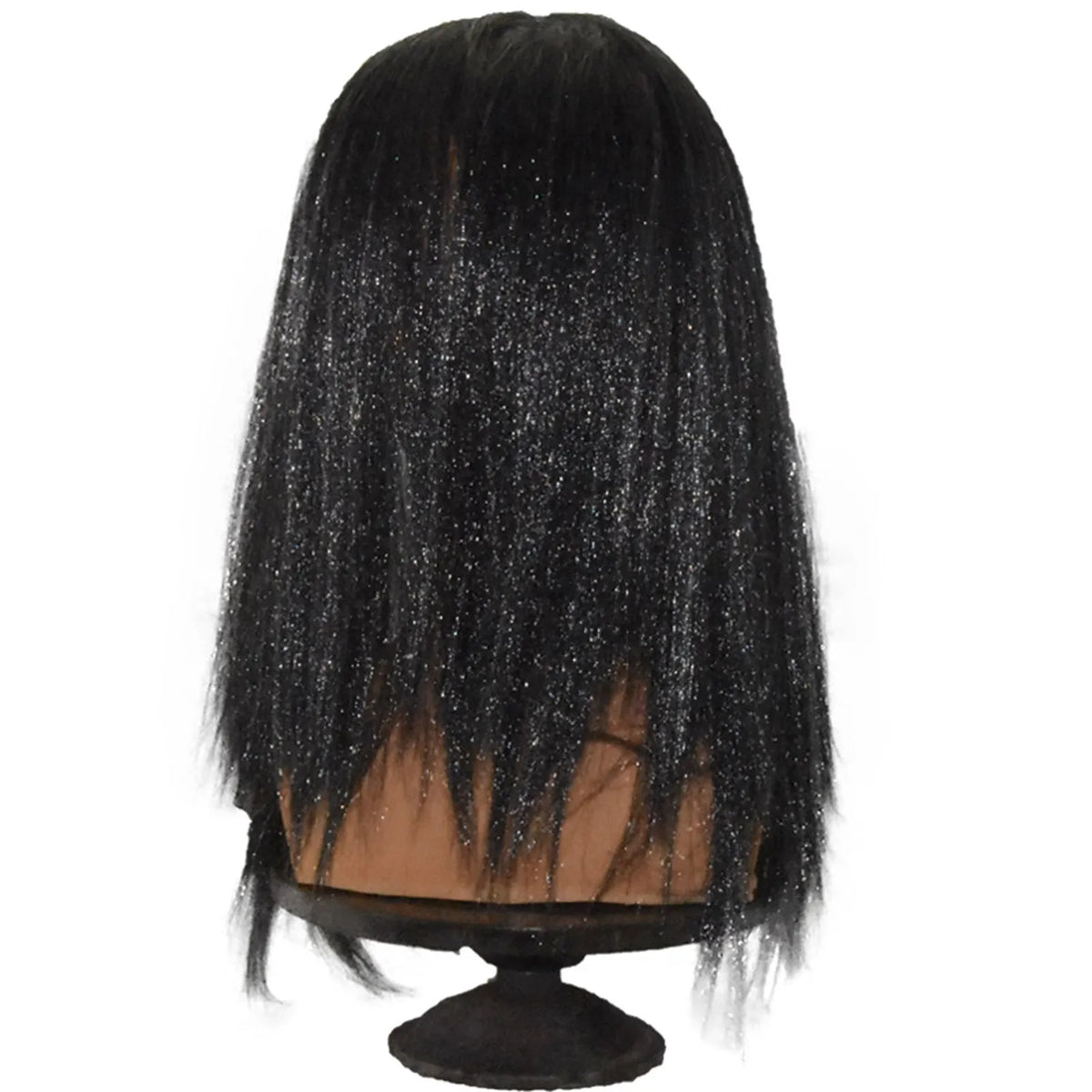 Scary Witch Latex Mask with Hair | Halloween Costume Prop
