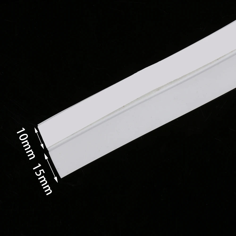 Self-Adhesive Silicone Door & Window Seal Strip 1m/3m