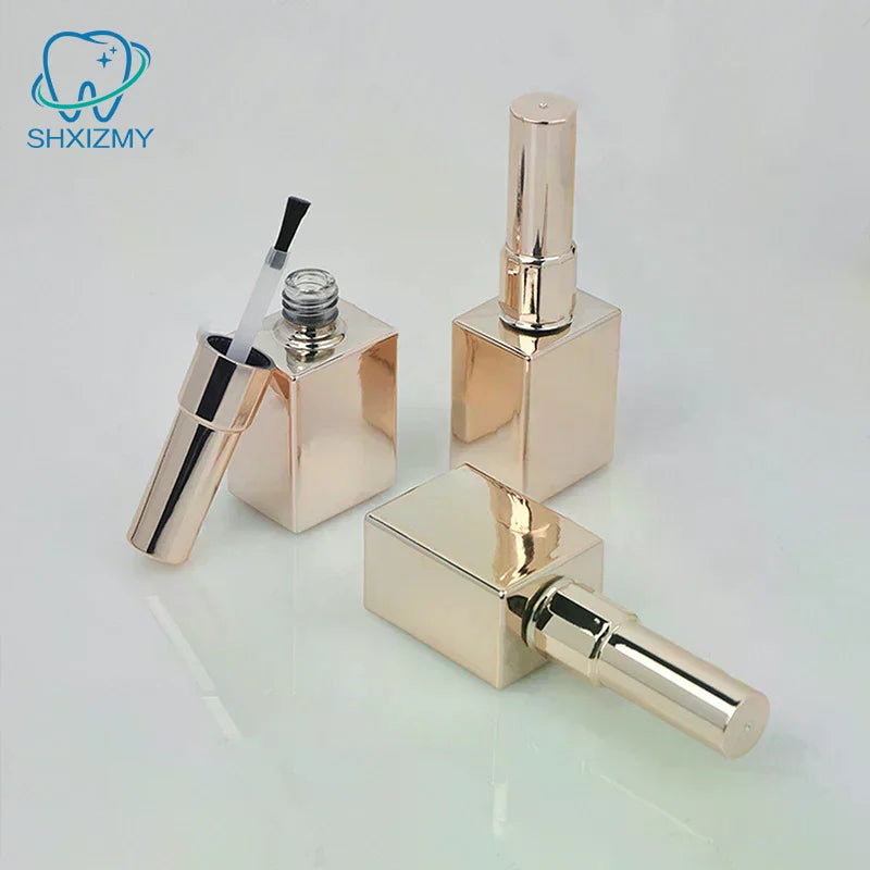 15ml Empty Glass Nail Polish Bottle with Brush – Refillable