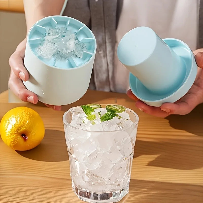 Quick-Freeze Silicone Ice Cube Tray Mold – VIBE Ice Maker