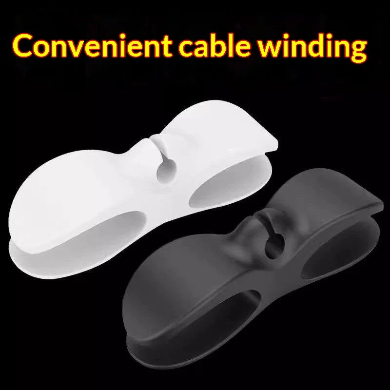 Plastic Cable Winding Clip & Wire Organizer for Kitchen