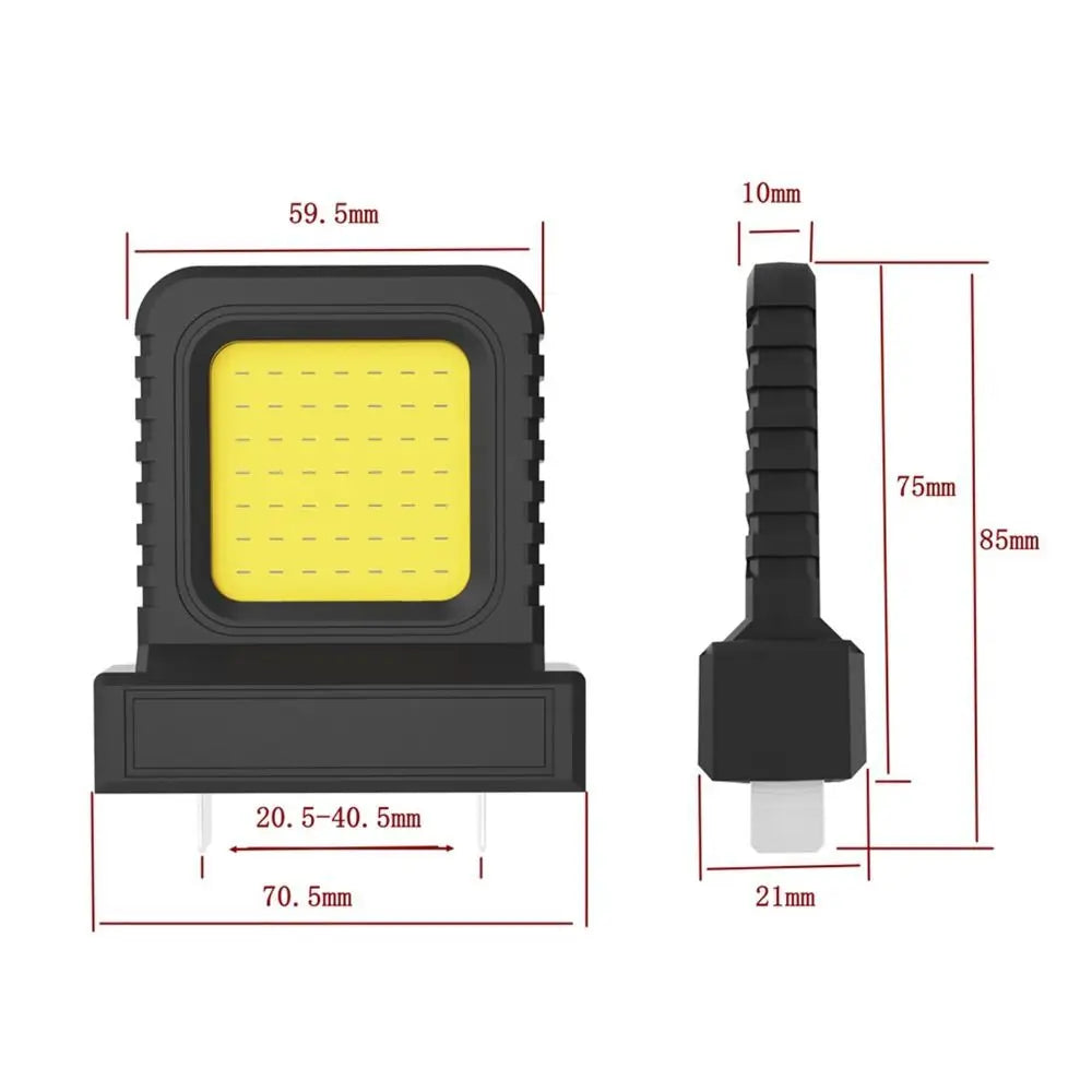 14W Portable LED Work Light for 20V/21V Power Tool Batteries