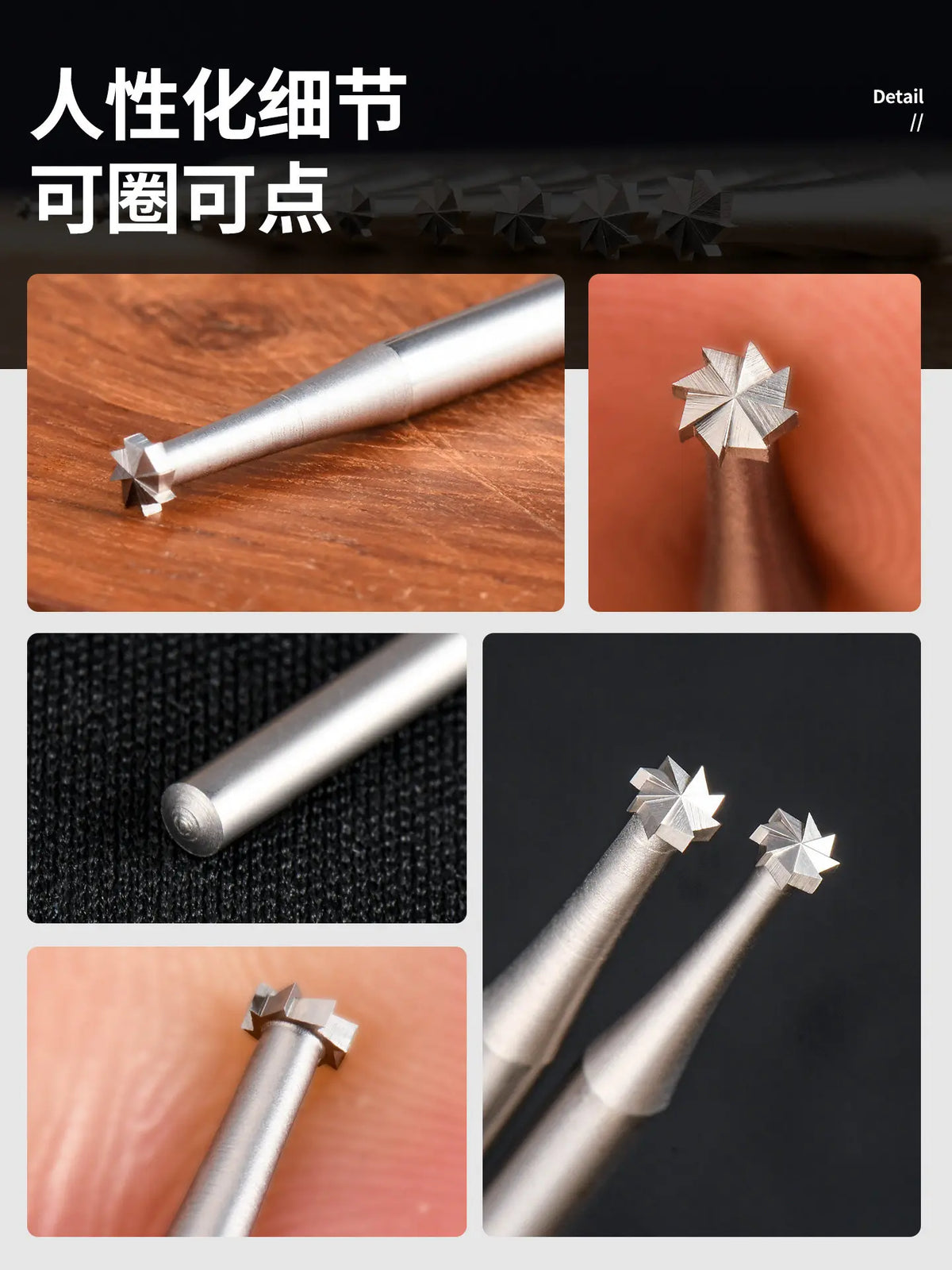 Electric Engraving Cutter Wheel Needle Milling Scribing Knife