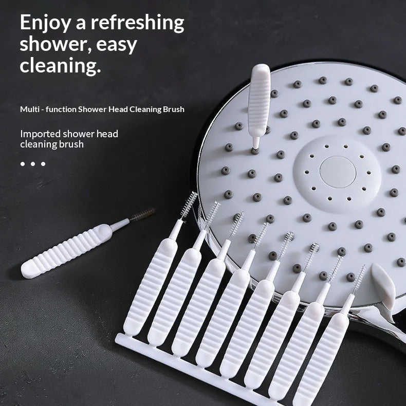 Mini Nylon Shower Head Cleaning Brush – Limescale & Gap Remover