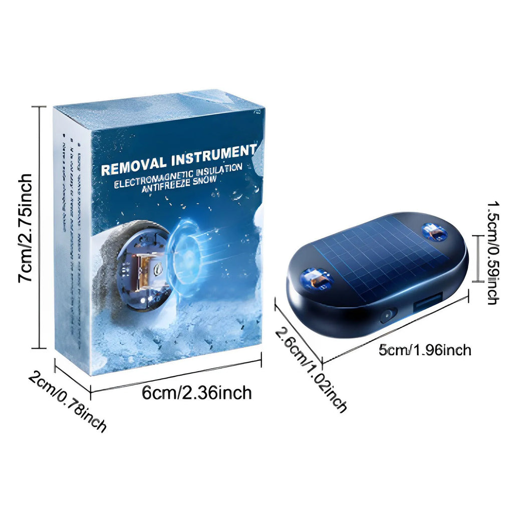 Electromagnetic Car Defroster – Portable Windshield Ice Remover