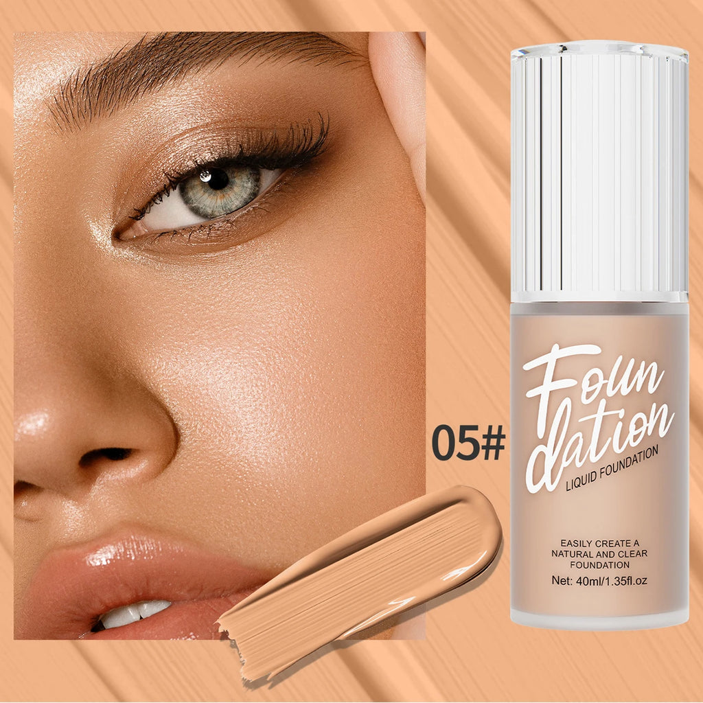 OREADEX Matte Liquid Foundation – Waterproof Full Coverage