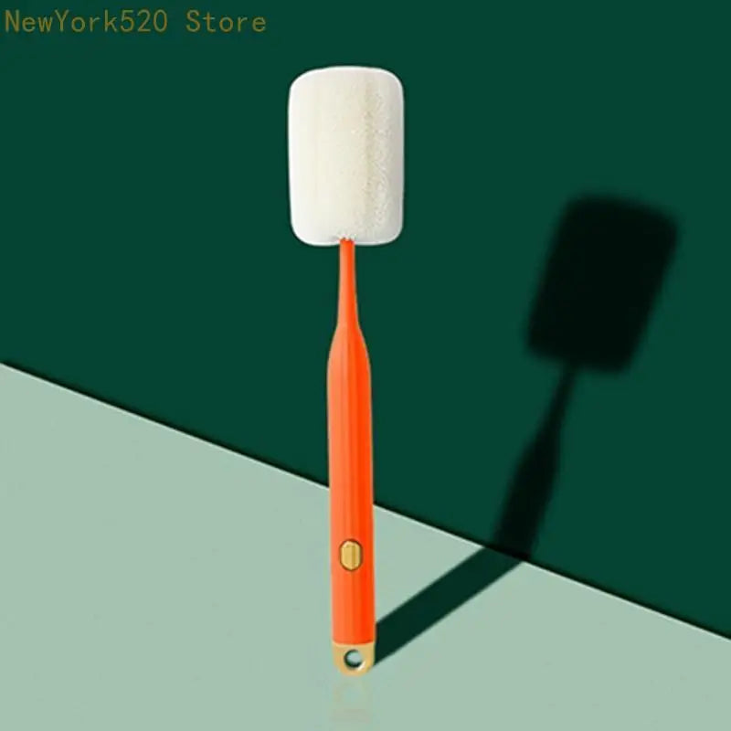 Long Handle Bottle Brush Soft Sponge Scrubber – Cups & Glasses