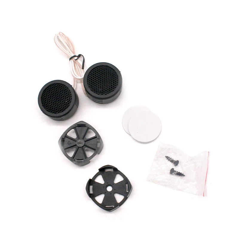 2-Pack 500W Mini Dome Car Tweeter Loudspeakers | Universal Fit