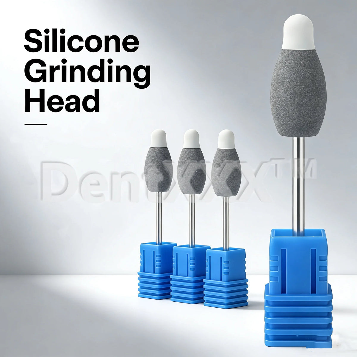 Silicone Grinding Head Set – Edge Trimming & Pre-Polishing Burs