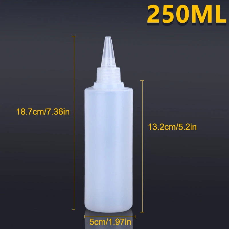 Plastic Squeeze Dropper Bottle with Screw Cap 10–1000ml