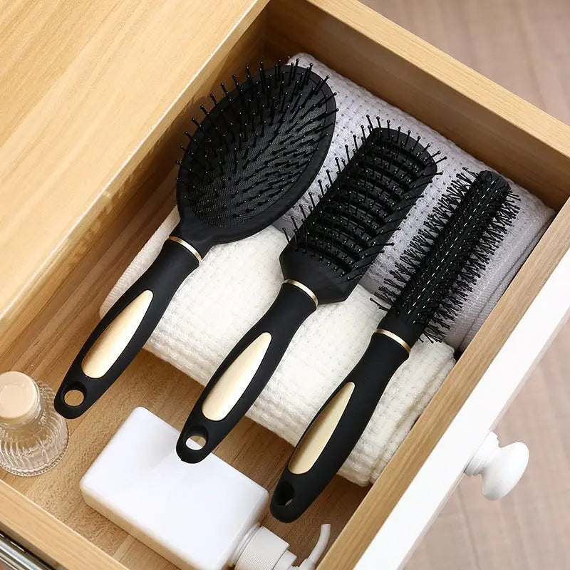 Air Cushion Hair Brush – Anti-Static Detangling Scalp Massage