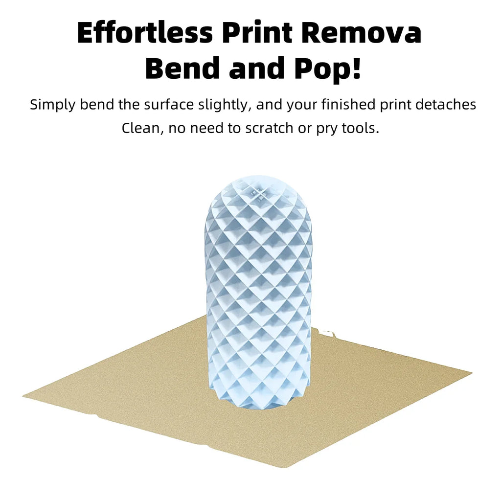 BEGRINT PEI Build Plate 264x276mm – Anycubic Kobra S1