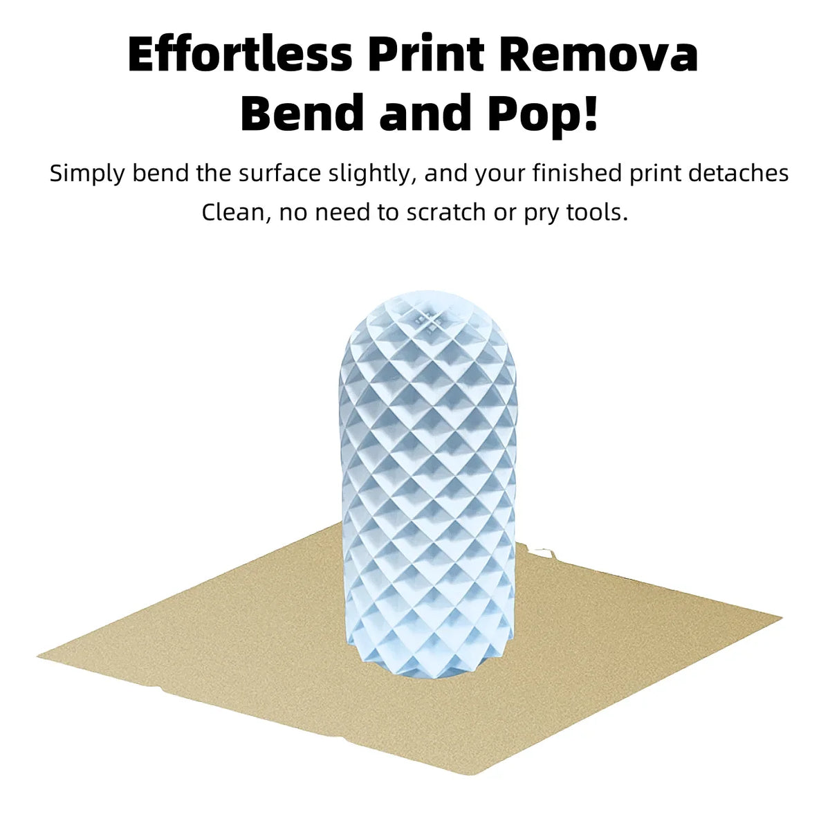 BEGRINT PEI Build Plate 264x276mm – Anycubic Kobra S1