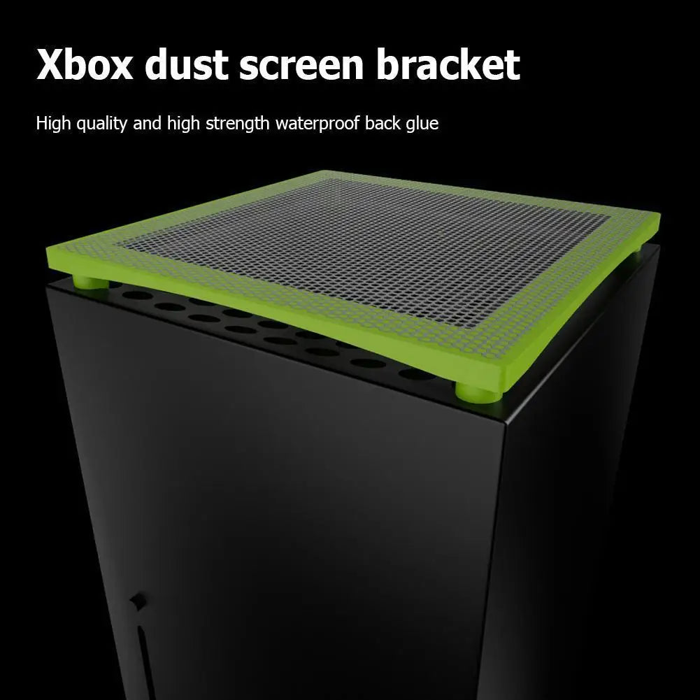 Xbox Series X Dust Filter Cover with 4 Silicone Plugs – PVC