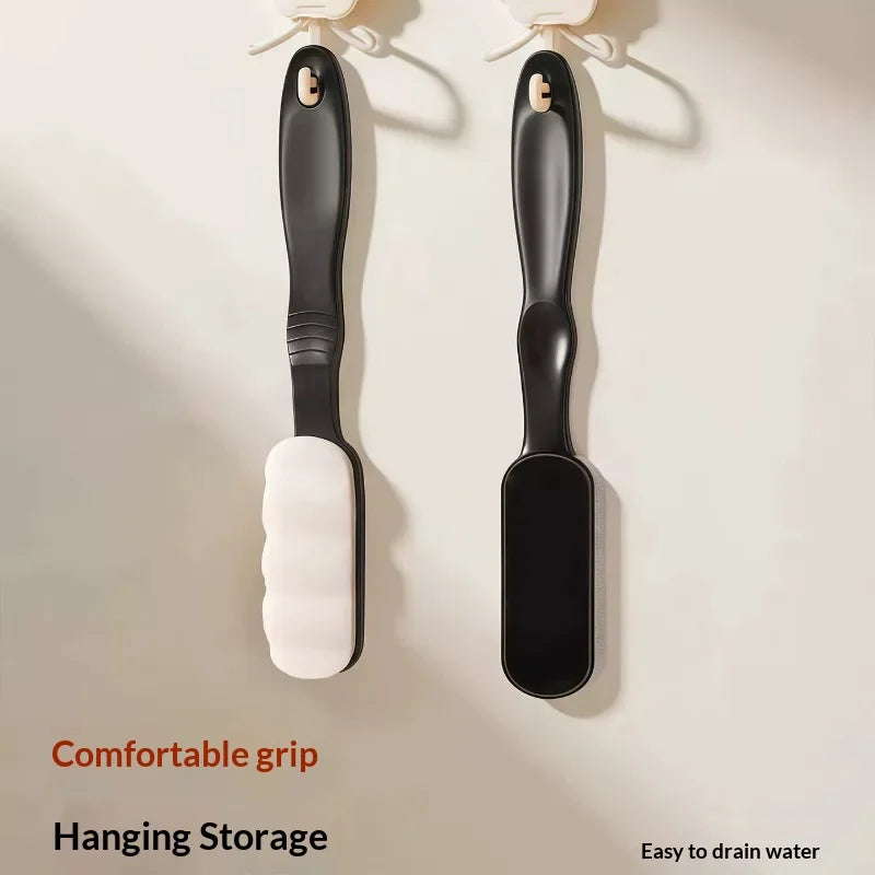Long Handle Soft Bristle Shoe Brush – Sneaker Cleaner Tool