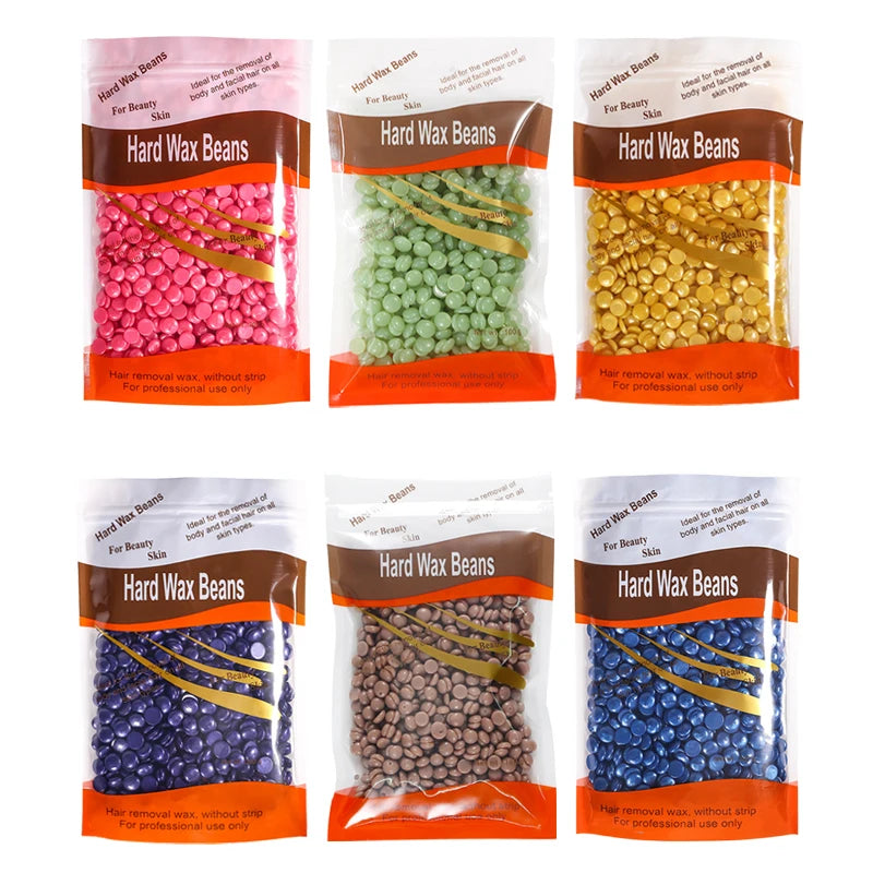 Hard Wax Beans 50/200g – Full Body Hair Removal Wax Warmer