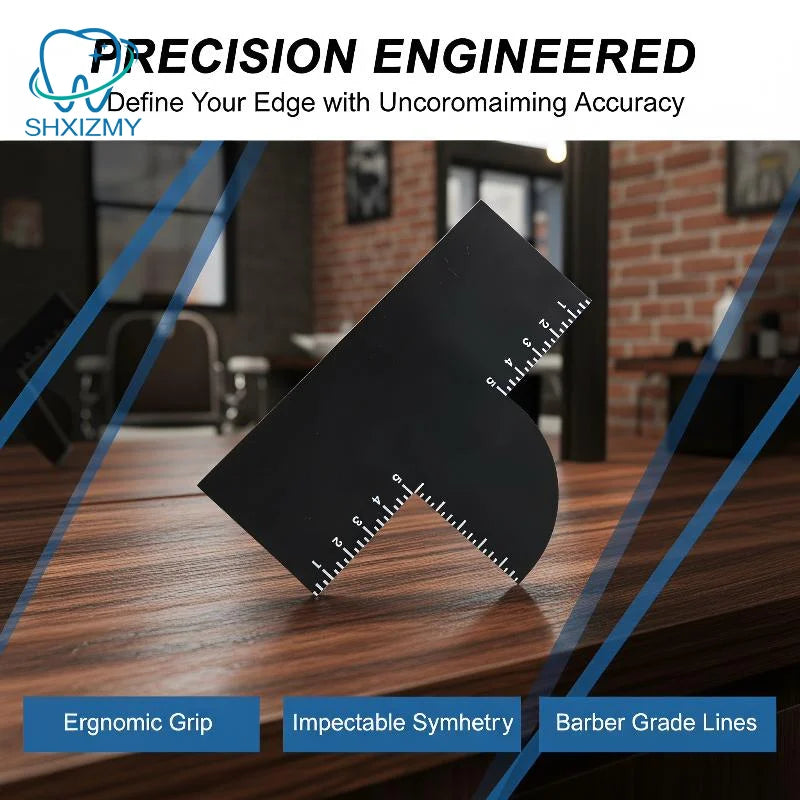 L-Shaped Corner Positioning Ruler PVC Craft Measuring Tool