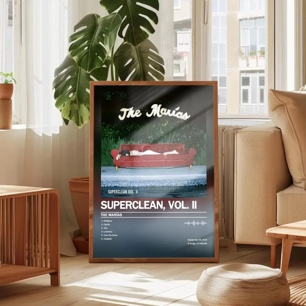 The Marias Album Cover Poster – Canvas Print Wall Art Decor