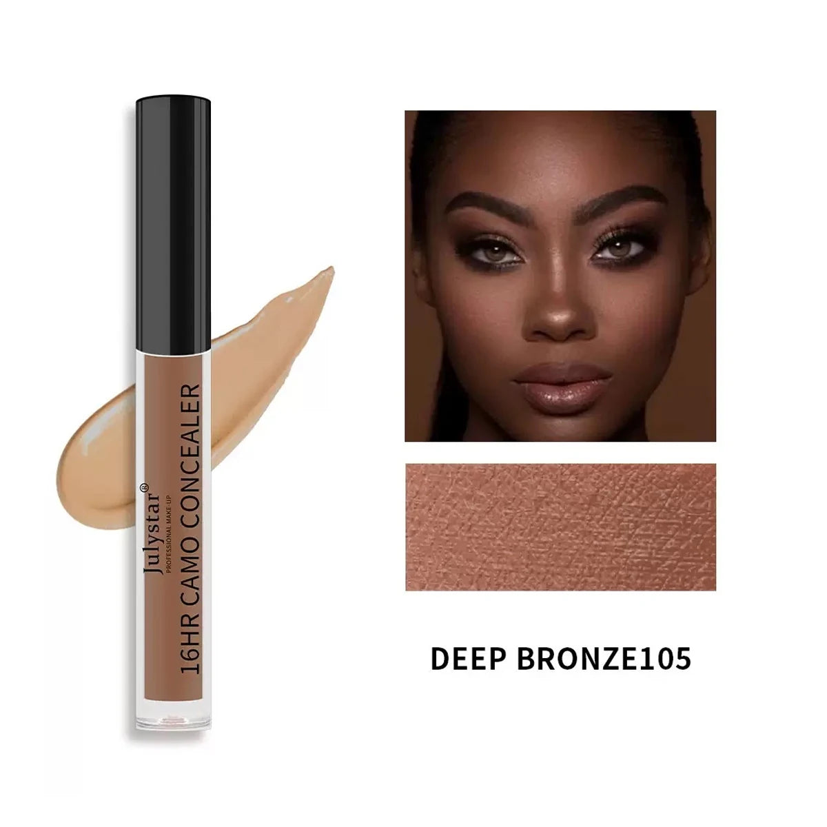 VIBE 6 Color Liquid Concealer – Full Coverage, All Skin Types